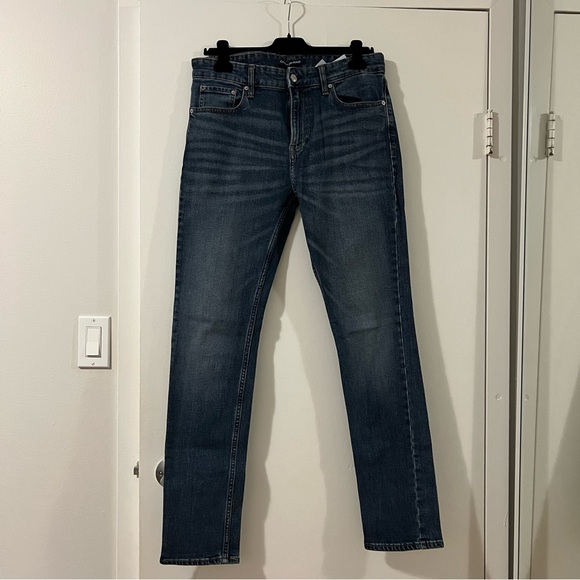 Men's Classic Blue Jeans - Picture 1 of 5